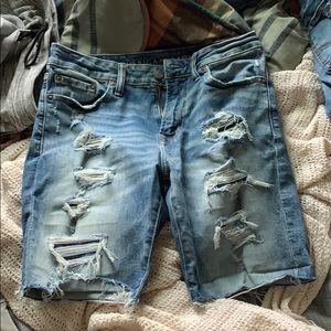 American Eagle jean shorts mens